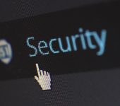 Finger pointing to security